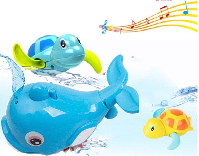 Combo cá heo+rùa biết bơi cho bé