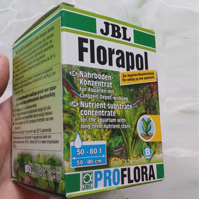 Cốt nền cao cấp JBL Florapol hộp 350g dùng cho hồ thủy sinh