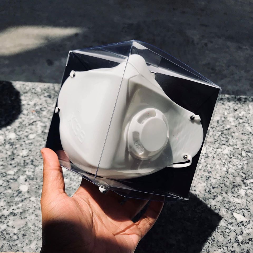 Khẩu trang trong suốt XC99 nhựa dẻo TPU thời trang hợp thời trang đẹp an toàn tuyệt đối ngăn giọt bắn 100%
