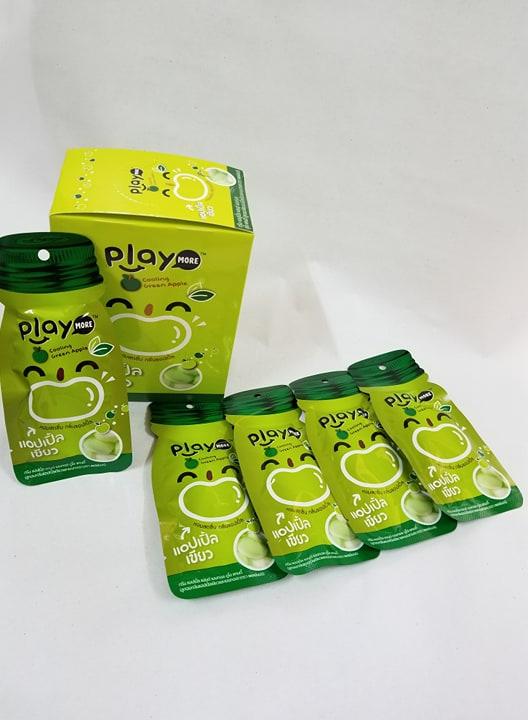 Hộp 12 gói kẹo playmore vị táo