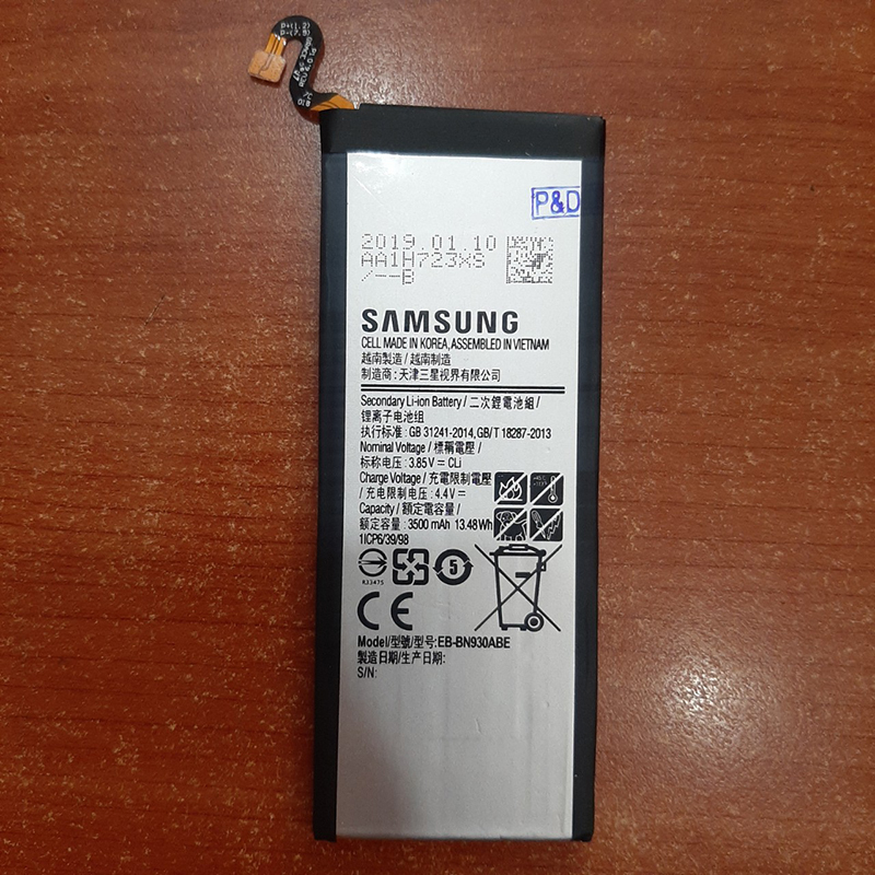 Pin samsung note 7 / n930
