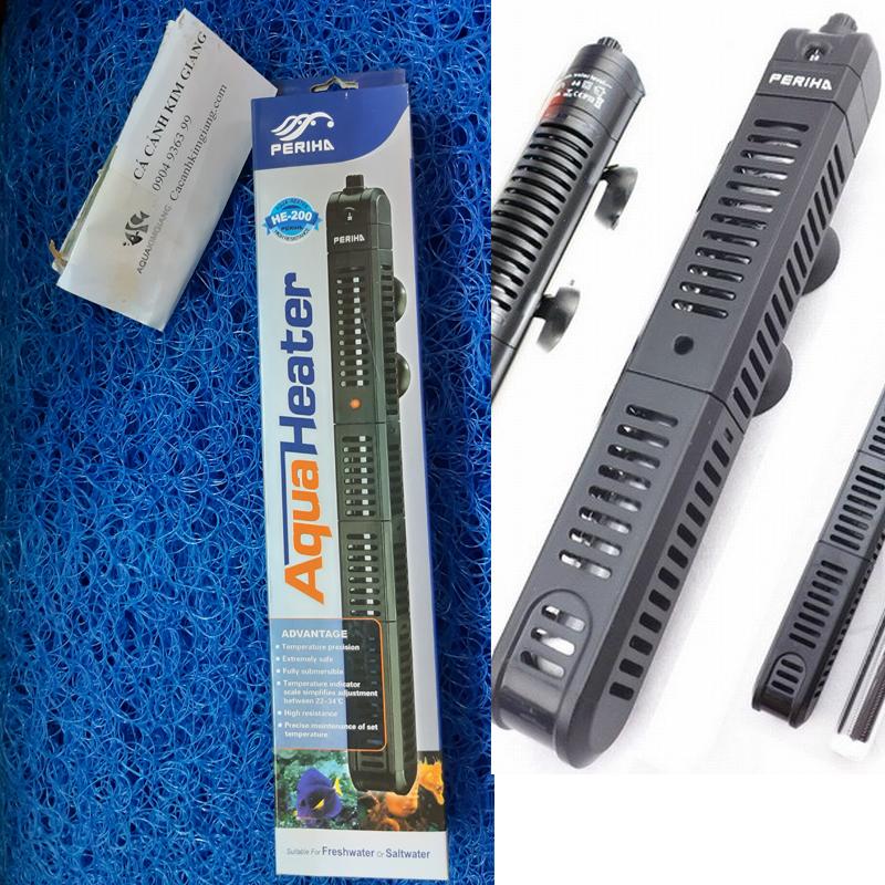Sưởi bể cá Periha 500W - Sưởi cao cấp chống va đập