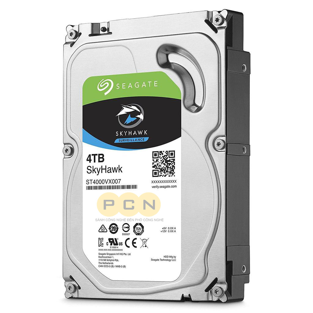 Ổ cứng hdd seagate skyhawk surveillance 4tb 3.5 inch