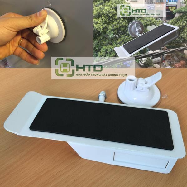 Kệ trưng bày giày thể thao loại gắn lên mặt kính bộ 10 cái