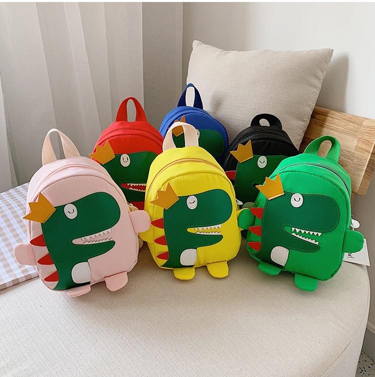 Balo hình khủng long ngộ nghĩnh cho bé đi học, đi chơi