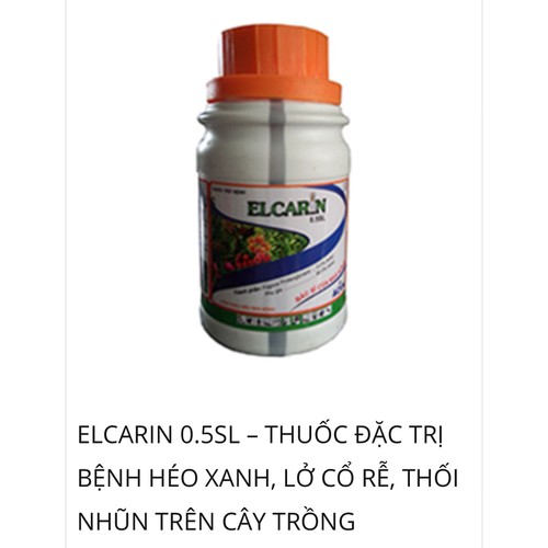 Elcarin 100ml elcarin thuố.c đặc trị héo xanh héo rũ lở cổ rễ 100ml - elcarin 100ml