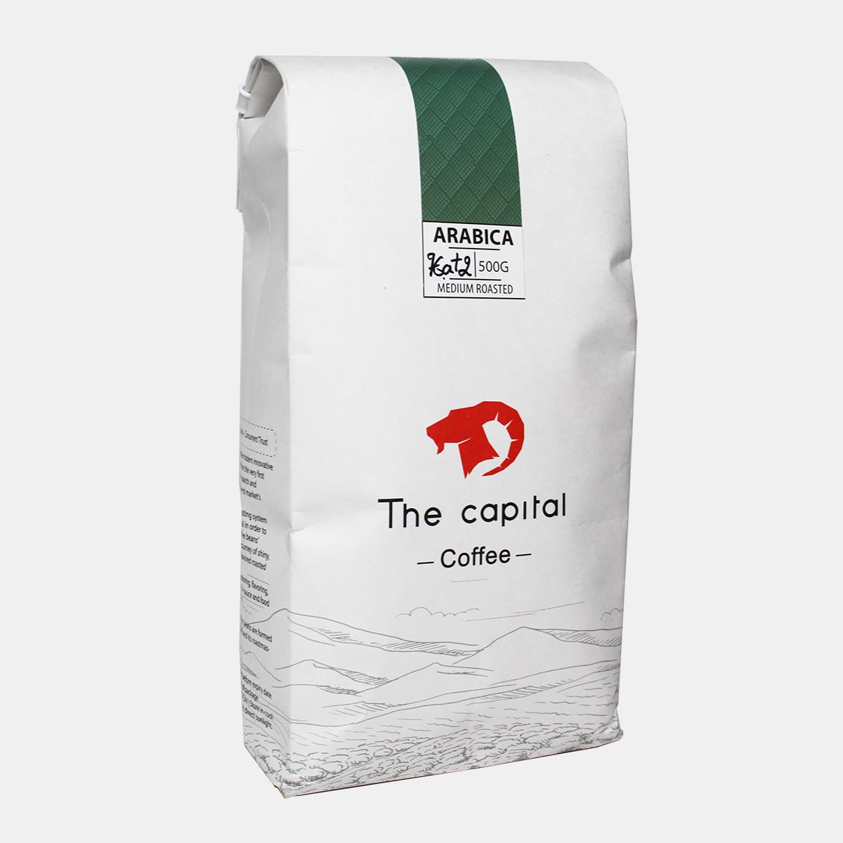 [HCM]Cà Phê Arabica Thuần Khiết - THE CAPITAL - Gói 500g - Rang Mộc Nguyên Chất - Café - Coffee - Bột