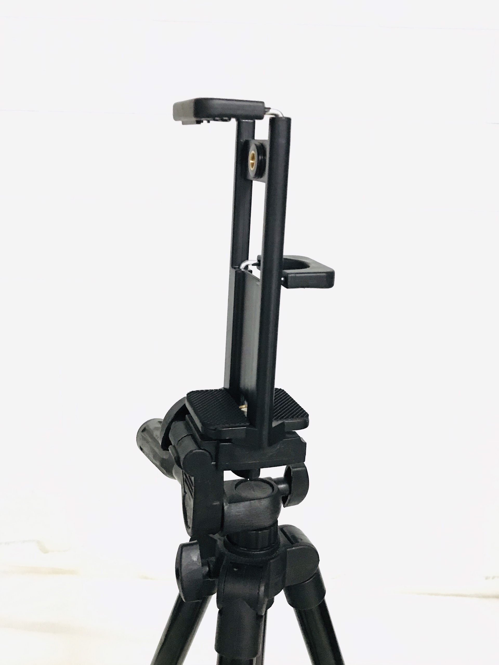 Đầu kẹp máy tính bảng, ipad , điện thoại cho tripod , gậy 3 chân " rất chắc "