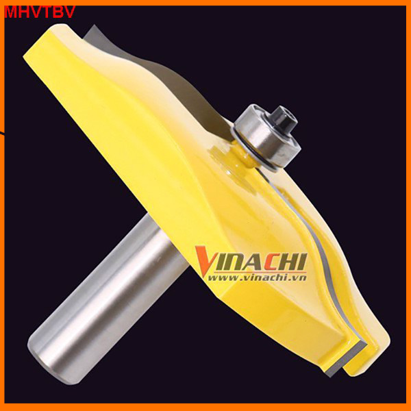 Mũi Phay Huỳnh Ván Tủ Bếp Vàng - Mũi Phay Huỳnh Ván Vinachi dùng để tạo huỳnh ván cong trong làm tủ bếp, bàn, ghế, đồ nội thất