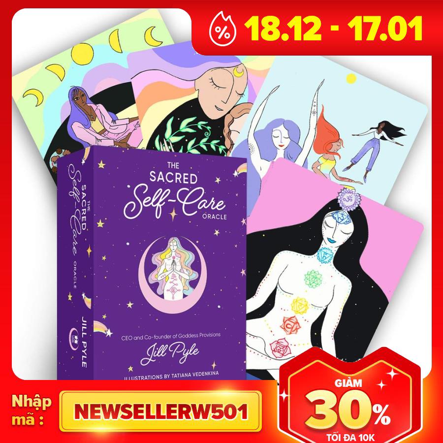 Bộ Tarot Sacred Self Care Oracle M9 Bài Bói New