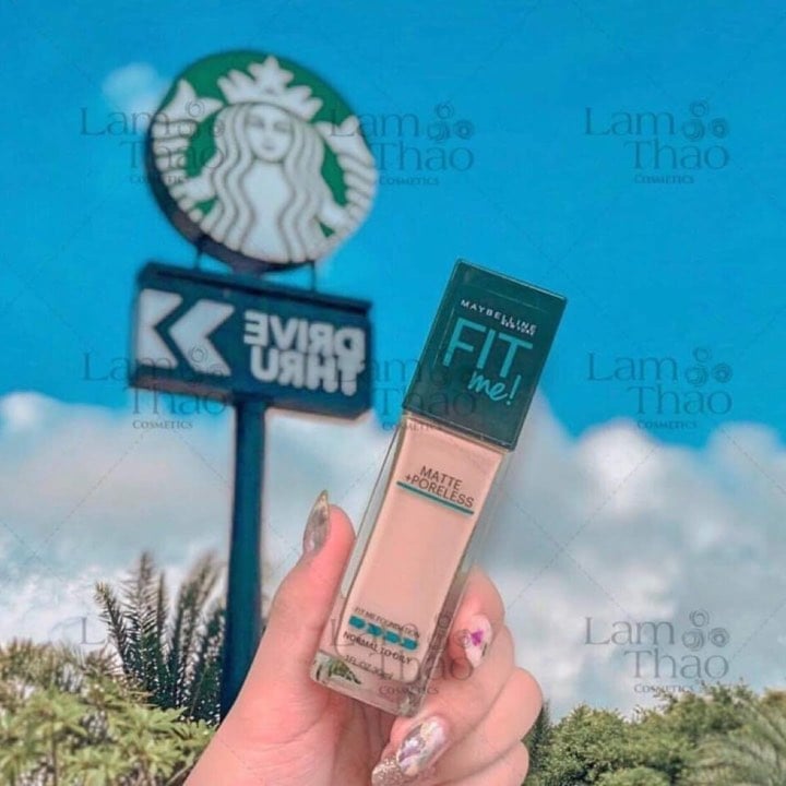 Kem Nền Mịn Và Lì Cho Da Dầu Maybelline Fit Me Foundation Matte + Poreless Normal To Oily