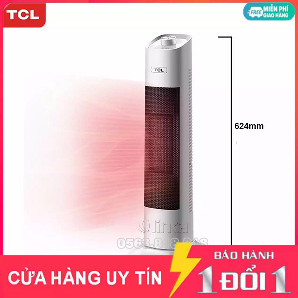 {HÀNG SỊN} Đèn sưởi gốm TCL chính hãng, Quạt sưởi gốm cao cấp TCL - Làm ấm nhanh, tỏa nhiệt đều, xoay 120 độ