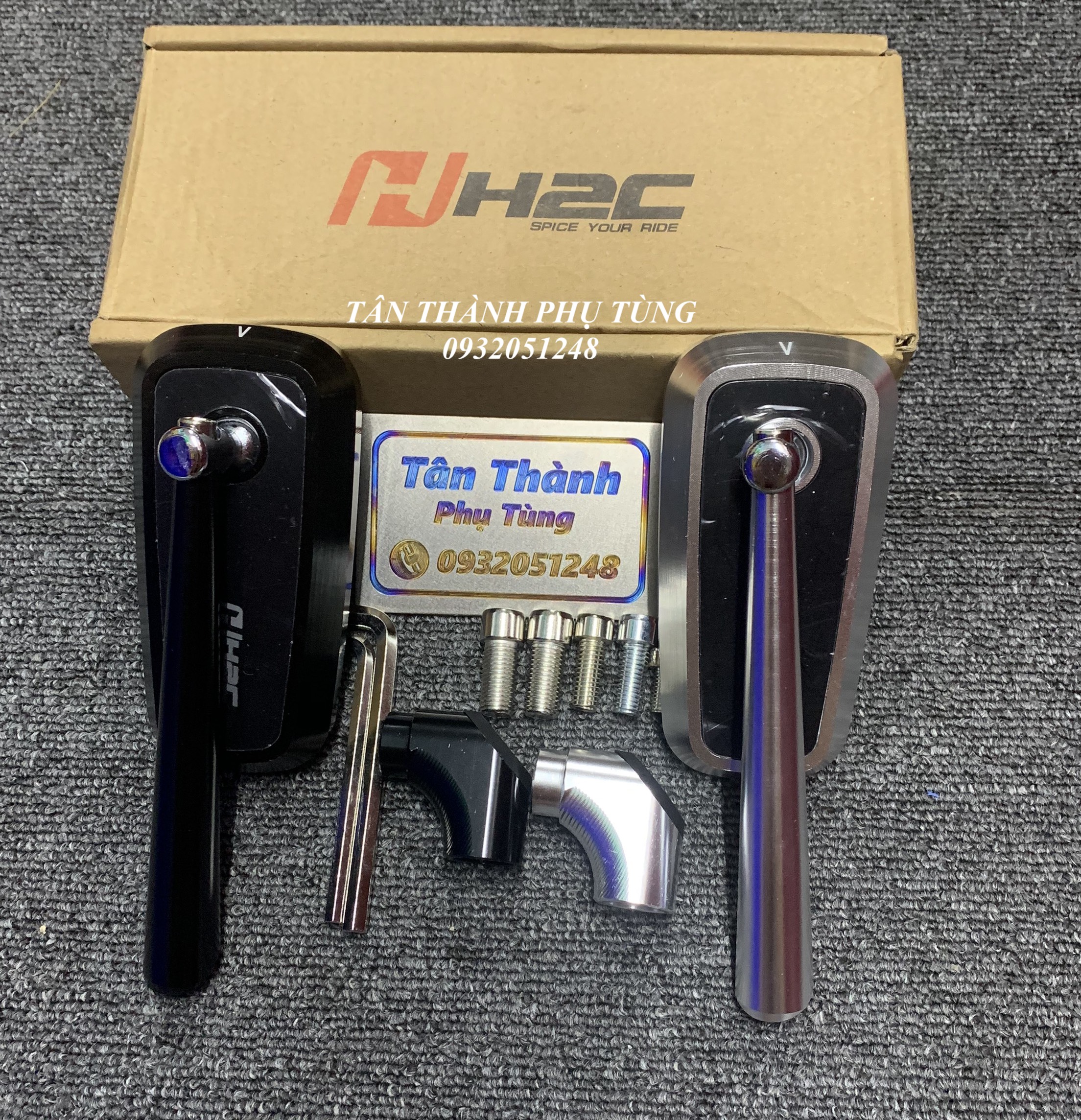 Kính chiếu hậu H2C - giá 1 cái