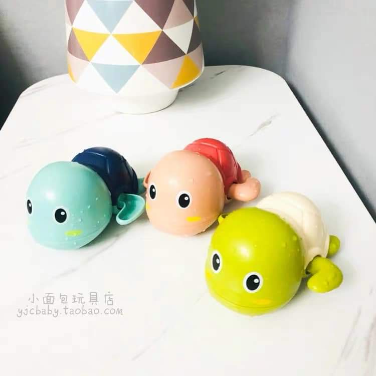 Combo 10 chú rùa bơi vặn cót, đồ chơi nhà tắm cho bé- Niki Store