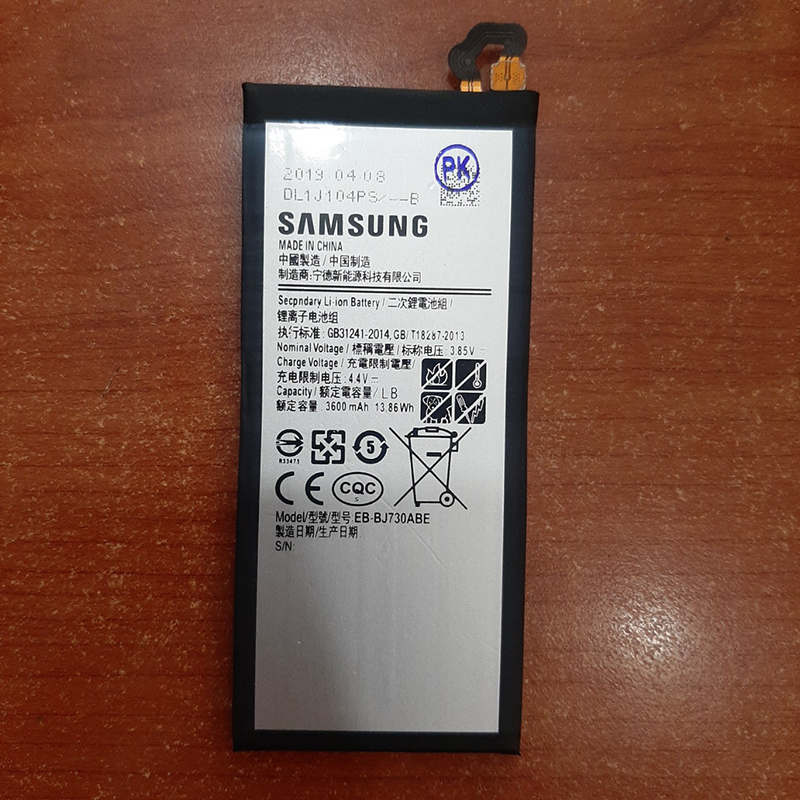 Pin samsung galaxy j730g zin