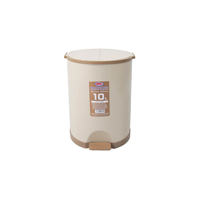 Thùng rác đạp tròn cao cấp song long 10l