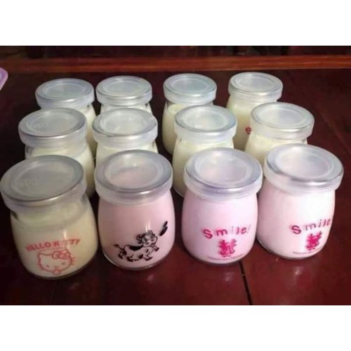 Combo 12 hủ thủy tinh đựng sửa chua 100ml