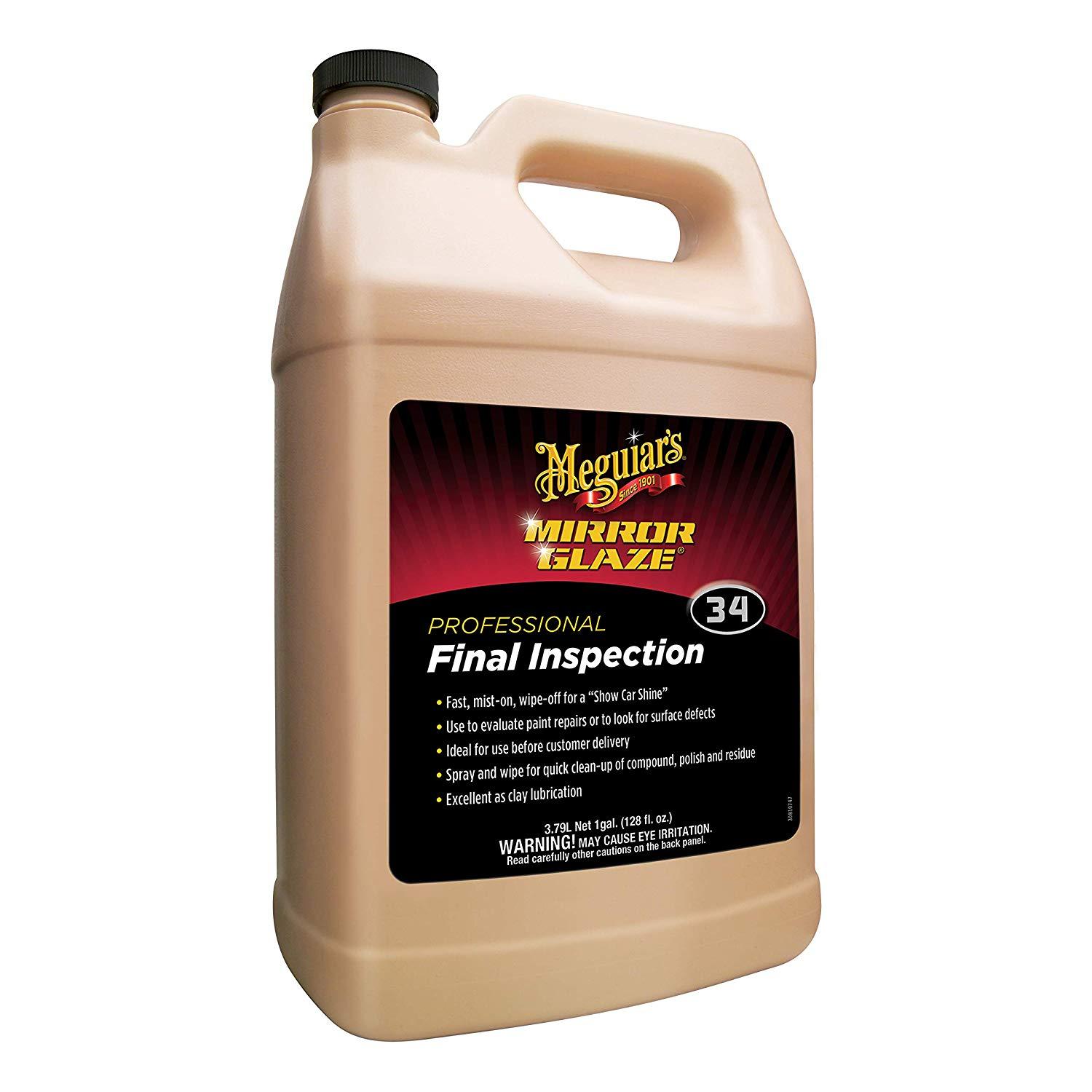 Meguiar's Dung dịch làm sạch bề mặt sơn xe - Mirror Glaze Final Inspection - M3401, 3,79 L
