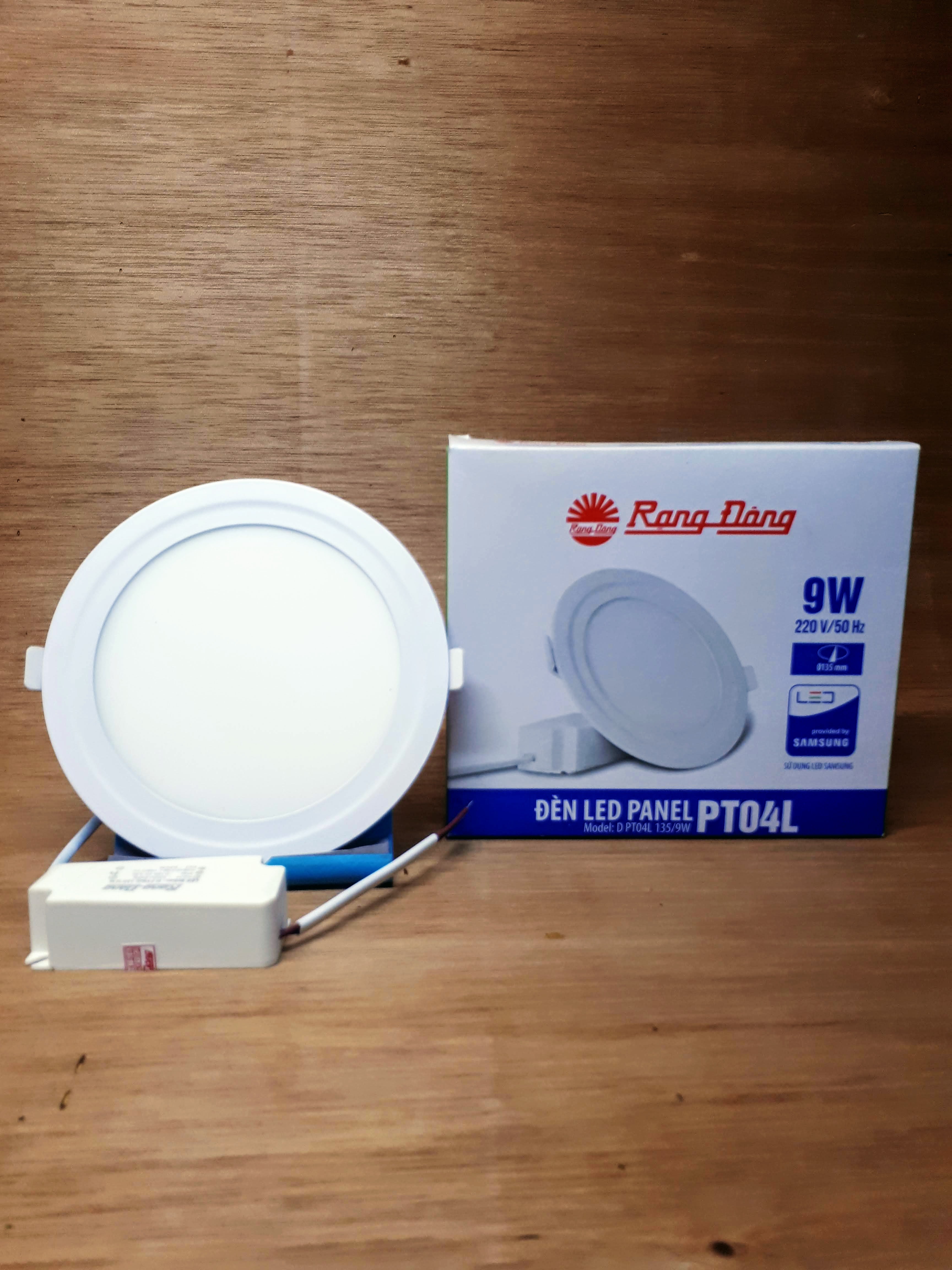Đèn LED Âm trần Downlight D PT04L 135/9W Rạng Đông (AS trắng)