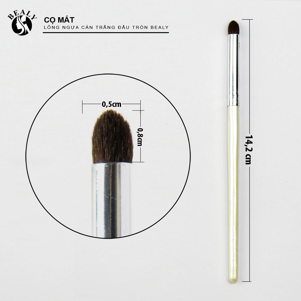 CỌ MẮT LÔNG NGỰA CÁN TRẮNG ĐẦU TRÒN