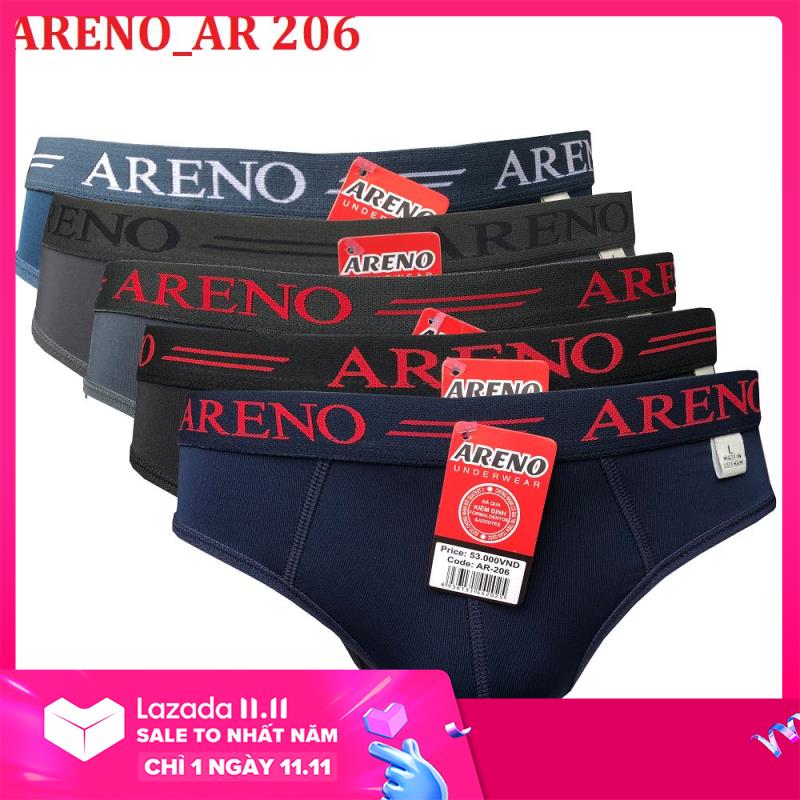 [HCM]As Shop[Giá sĩ] Bộ 05 Quần lót nam Cao cấp Areno thun lạnh - Are206