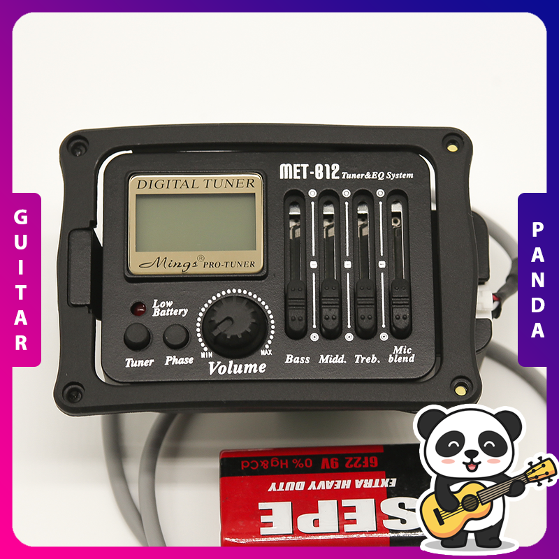 Eq guitar met-b12 cho đàn acoustic classic