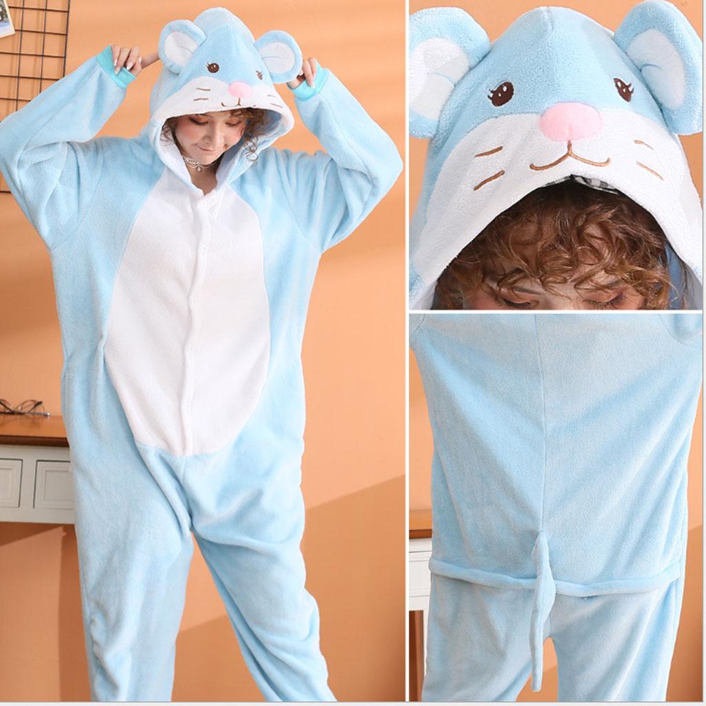 Bộ Đồ Thú Pijama Chuột Xanh