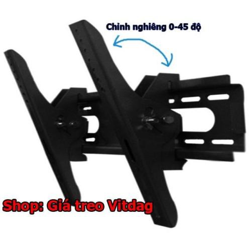 Giá treo tivi chỉnh độ nghiêng gật gù cao cấp 40-65inch.
