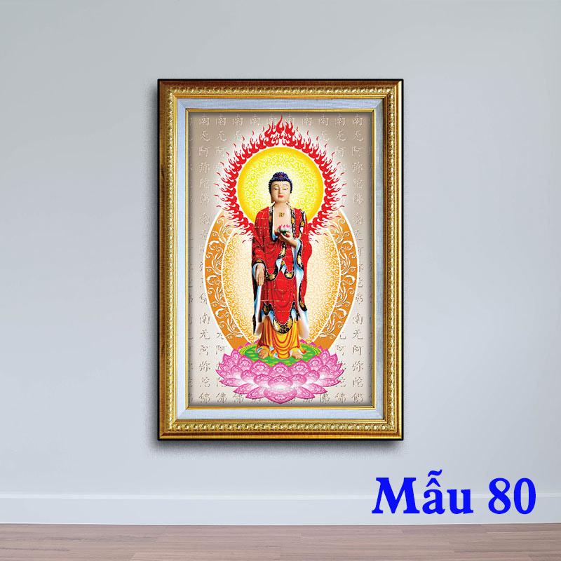Tranh Phật hình ảnh đức Phật | tranh ảnh Phật giáo ép gỗ 40x60