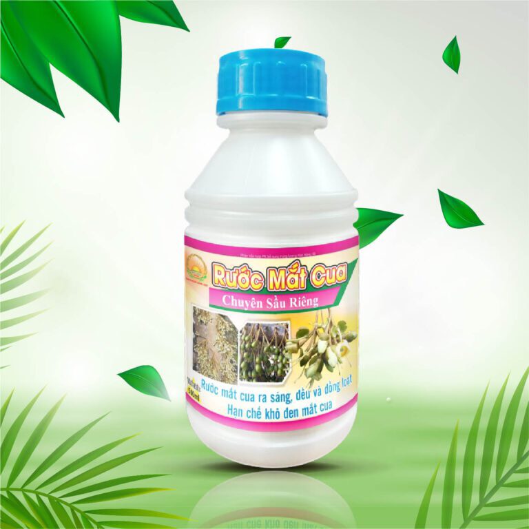 CHAI 500ML RƯỚC MẮT CUA - CHUYÊN SẦU RIÊNG HẠN CHẾ KHO ĐEN MẮT CUA - RUOC MAT CUA