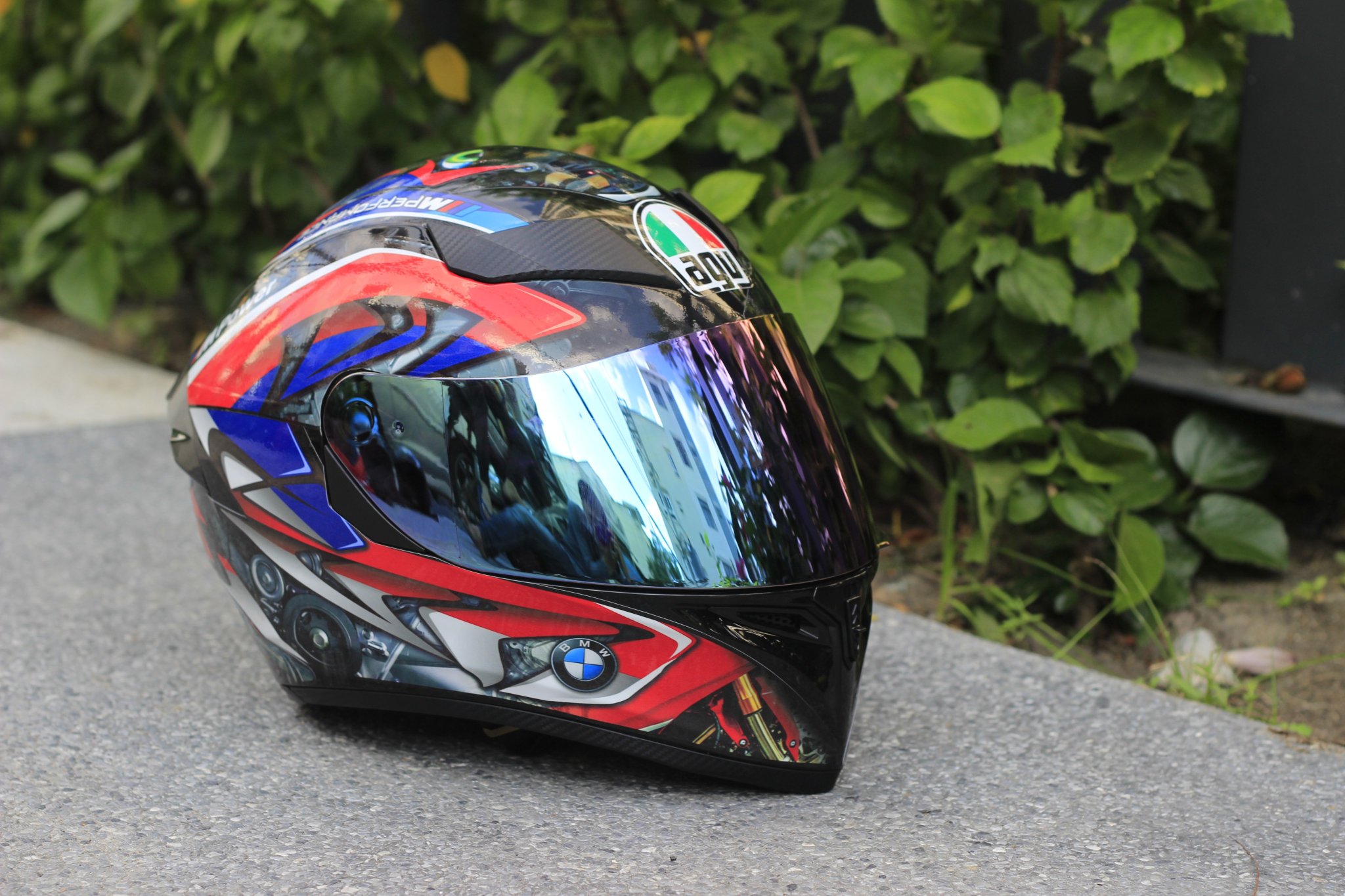 Nón Fullface ROYAL M138B 1 Kính Lên Tem BMW