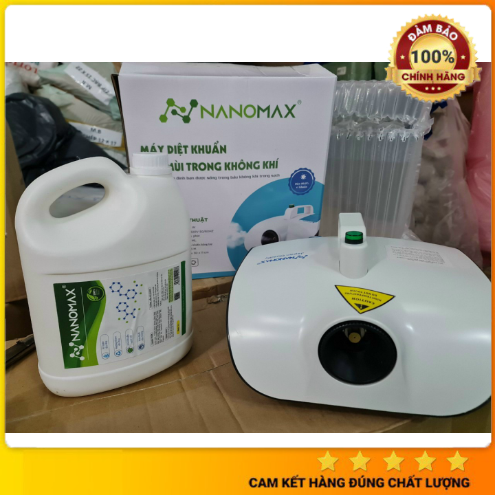 Dung dịch nano bạc khử khuẩn, Dung dịch sát khuẩn nano cho máy khử khuẩn - Dùng diệt khuẩn phòng, ô tô
