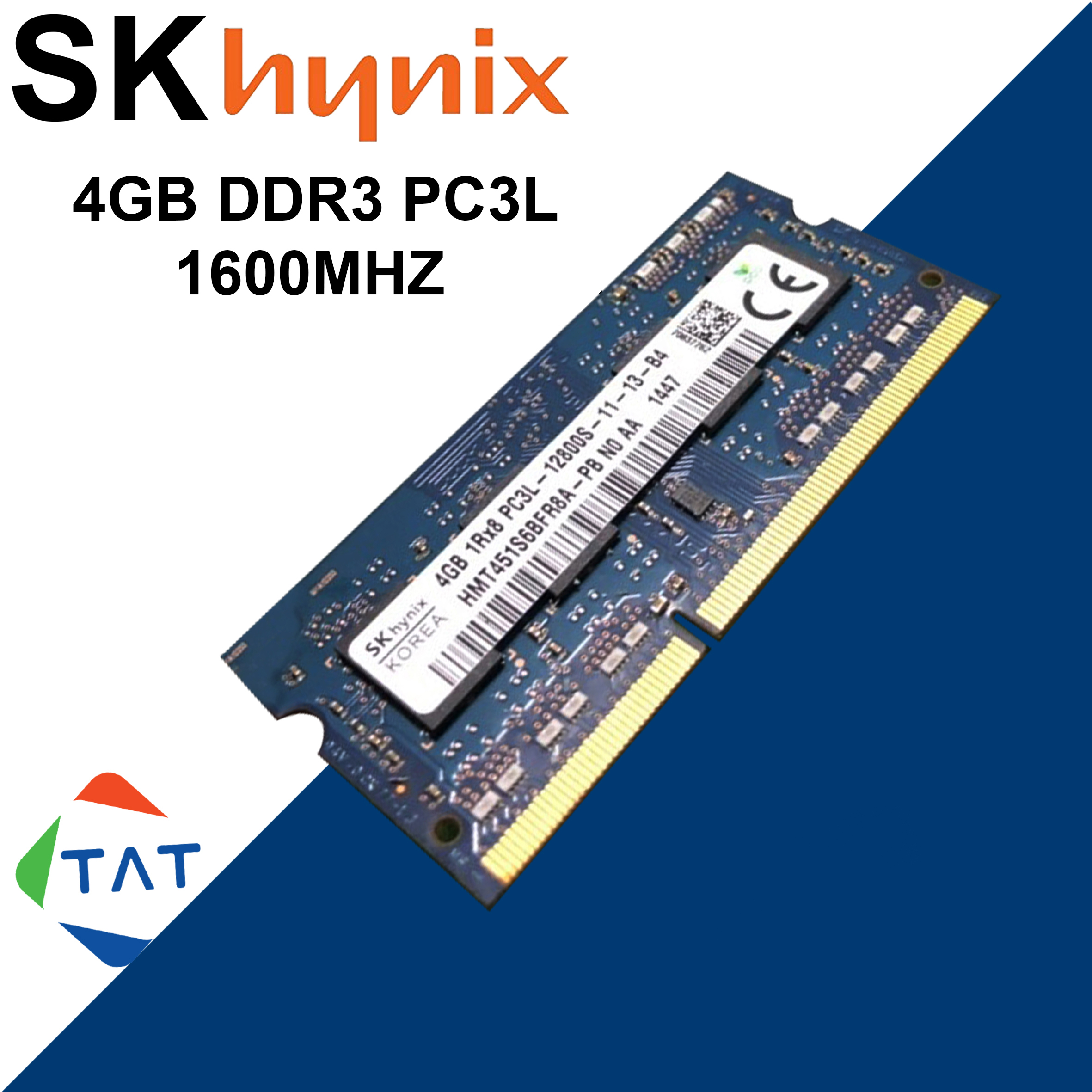 Ram Hynix 4Gb Bus 1600MHz PC3L 12800 cho Laptop