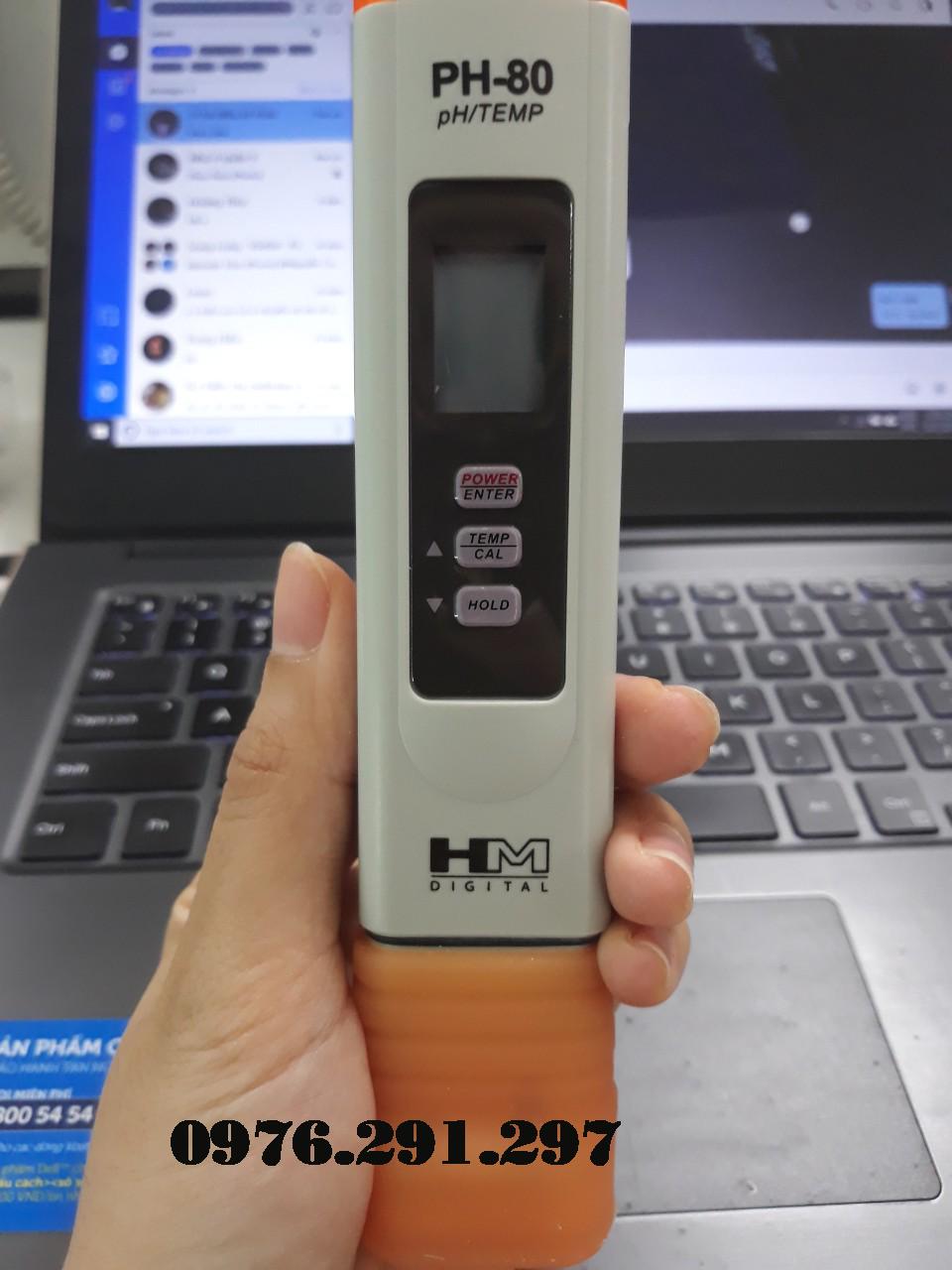 [HCM]Bút đo PH nước - PH80 HMD - Mỹ