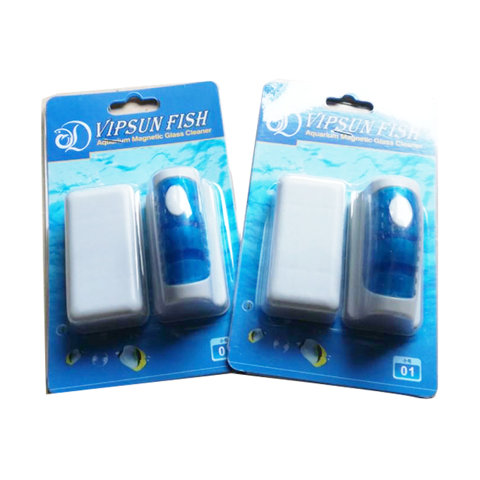 Cọ bể cá nam châm VF01 cho bể cá Kính Dày từ 5mm - 6mm