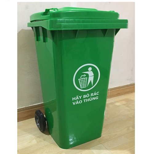 Thùng rác nhựa 120 lít