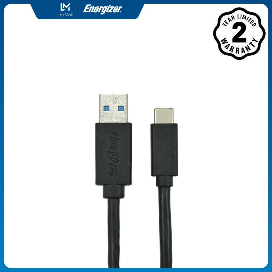 Cáp USB C3.0 A MALE Energizer HT màu đen, dài 1m - C11C3AMGBK4