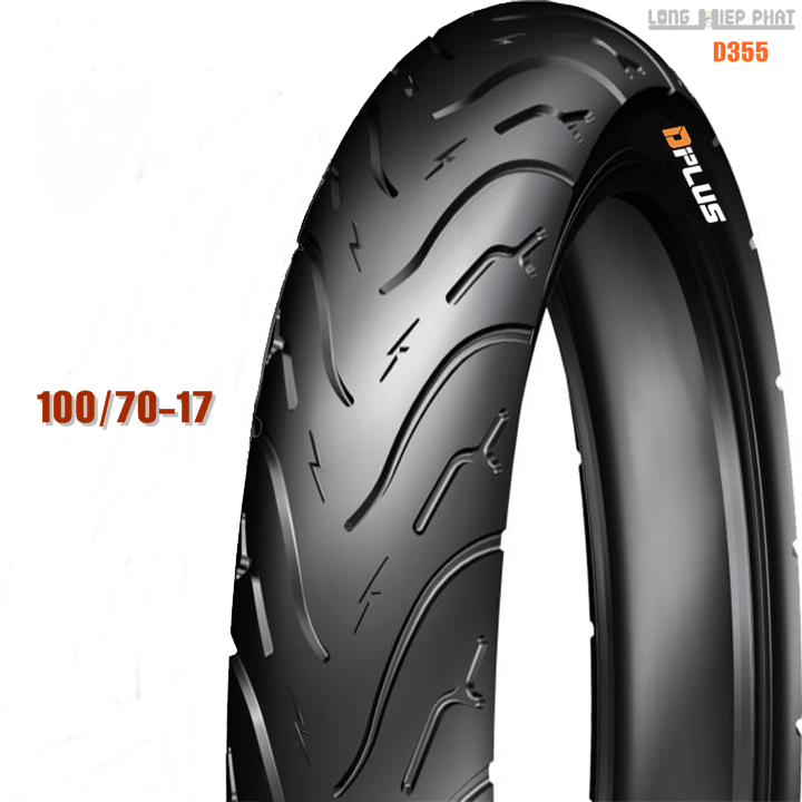 VỎ (LỐP) XE MÁY, DPLUS 100/70-17, HÀNG VN CHẤT LƯỢNG CAO,TIÊU CHUẨN NHẬT BẢN, MỚI 100%