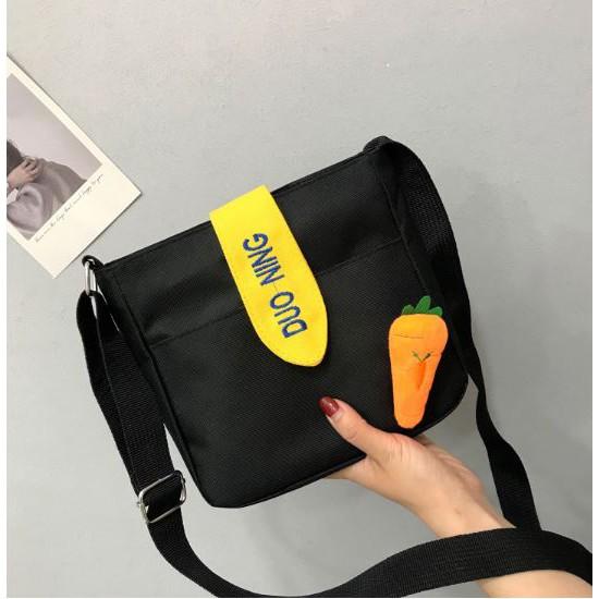 Túi vải tote nữ cà rốt vàng ttn13