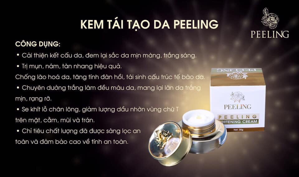 [HCM]Kem Peeling Tái Tạo Da Mặt