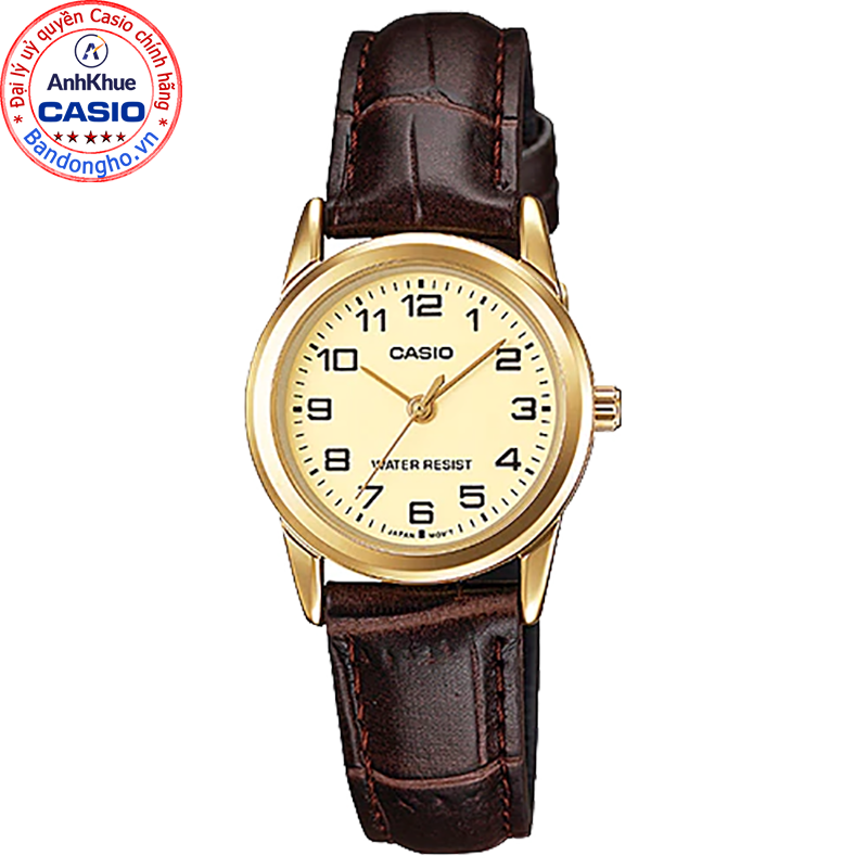 Đồng hồ nữ casio ltp-v001gl-9budf ❤️ 𝐅𝐑𝐄𝐄𝐒𝐇𝐈𝐏 ❤️ đồng hồ casio chính hãng anh khuê đồng hồ đẹp giá rẻ chính hãng