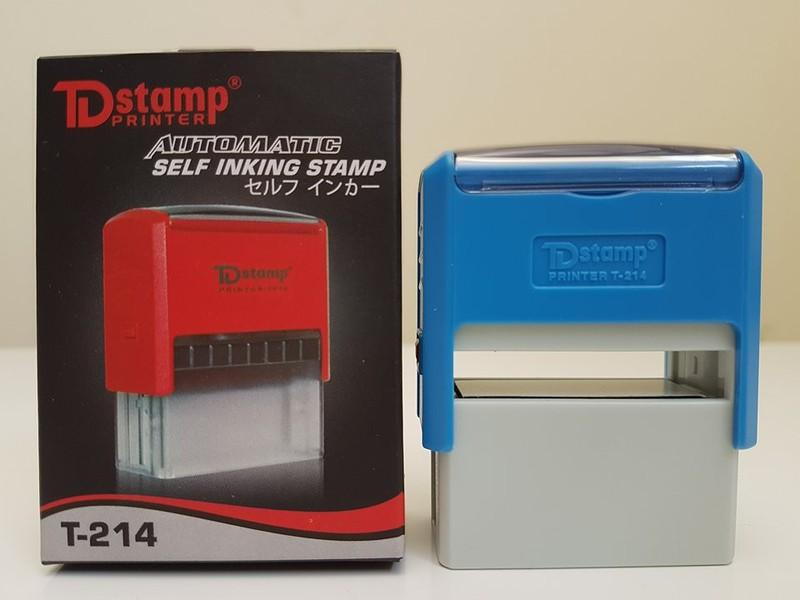 Khắc dấu tên 1 đến 2 dòng TDstamp T214