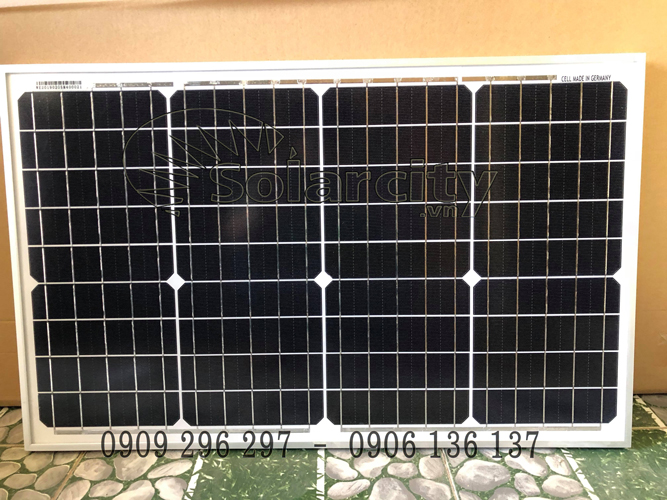 [HCM]Tấm pin năng lượng mặt trời mono 40W 5busbar