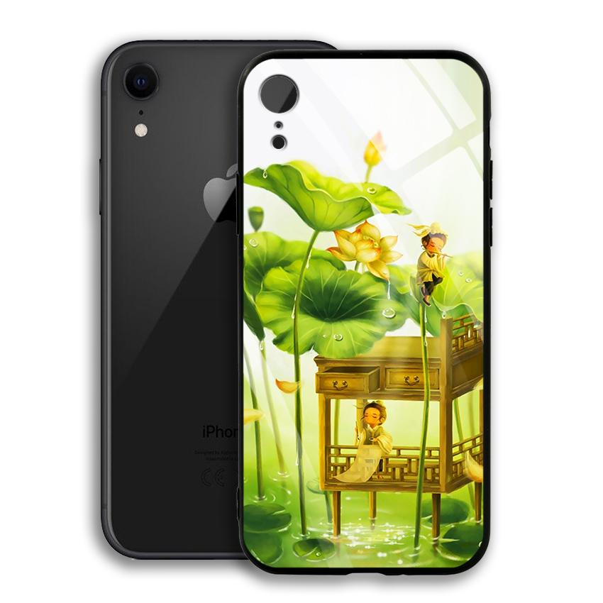 Ốp Lưng Iphone XR bảo hành 1 đổi 1 - mặt Kính Cường Lực - 03006 7884 ANNHIEN02