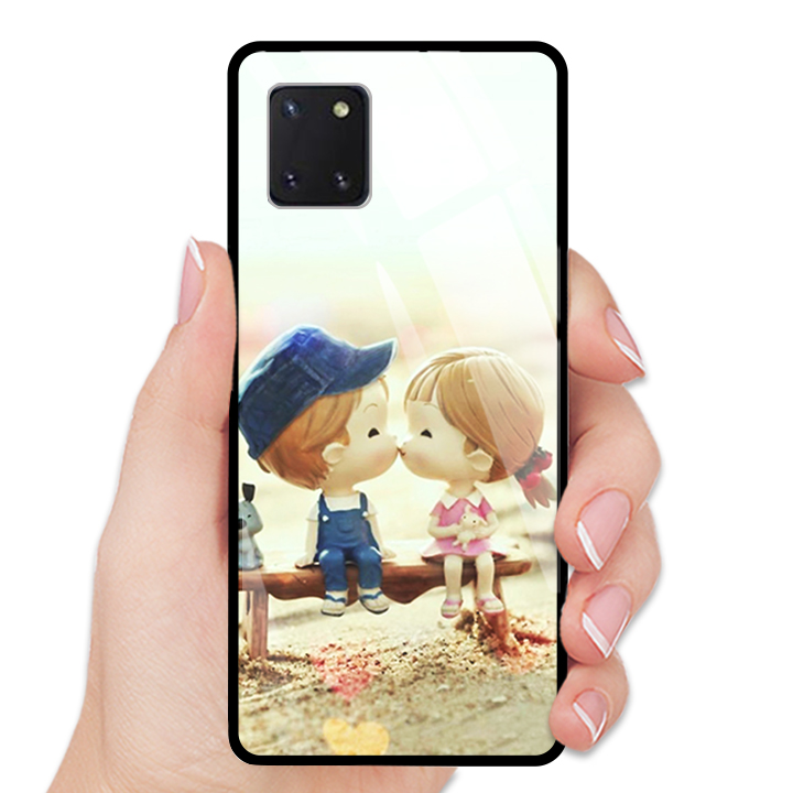 Ốp Lưng Samsung Galaxy Note 10 lite  - mặt Kính Cường Lực - 03114