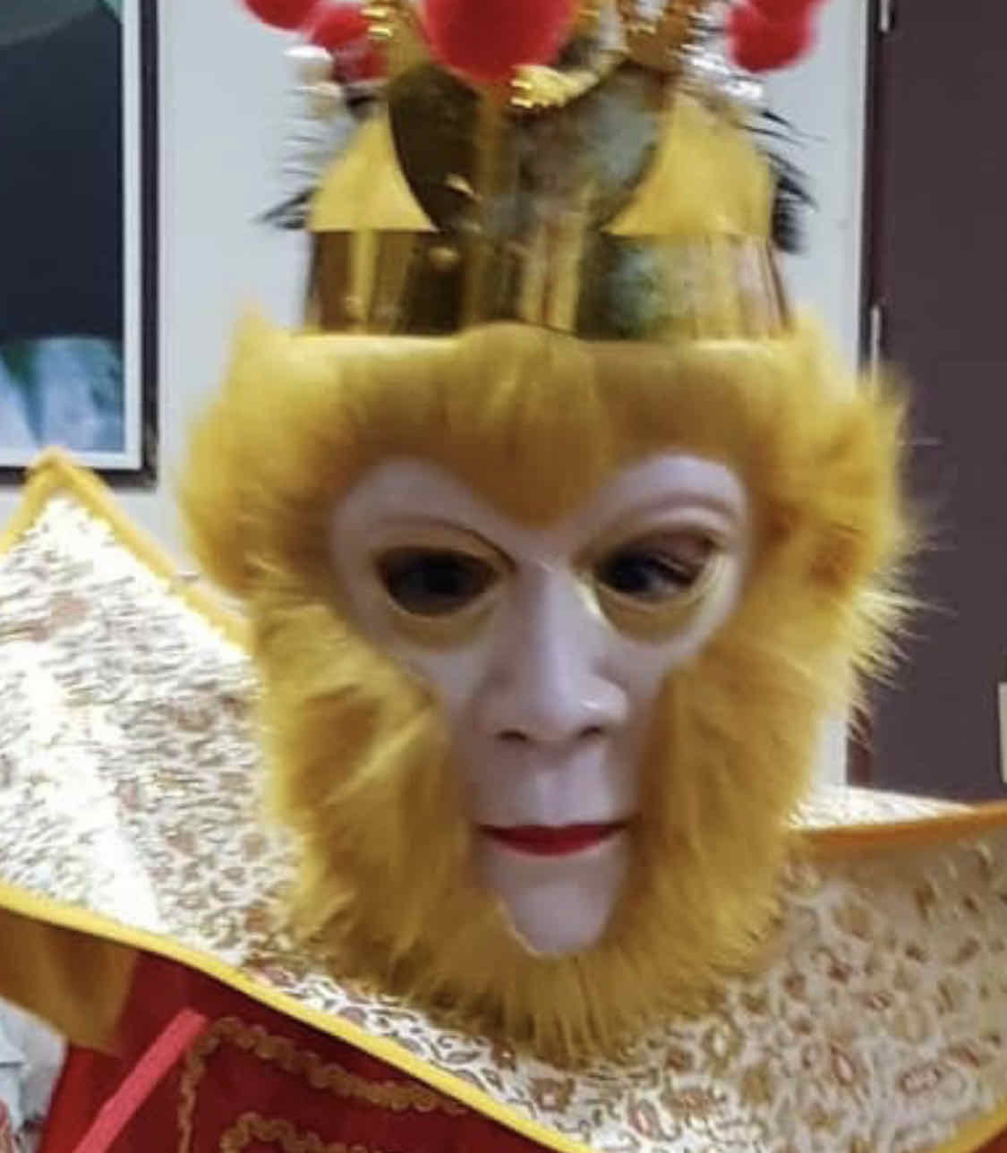 MẶT NẠ TÔN NGỘ KHÔNG TRẺ EM CÓ LÔNG