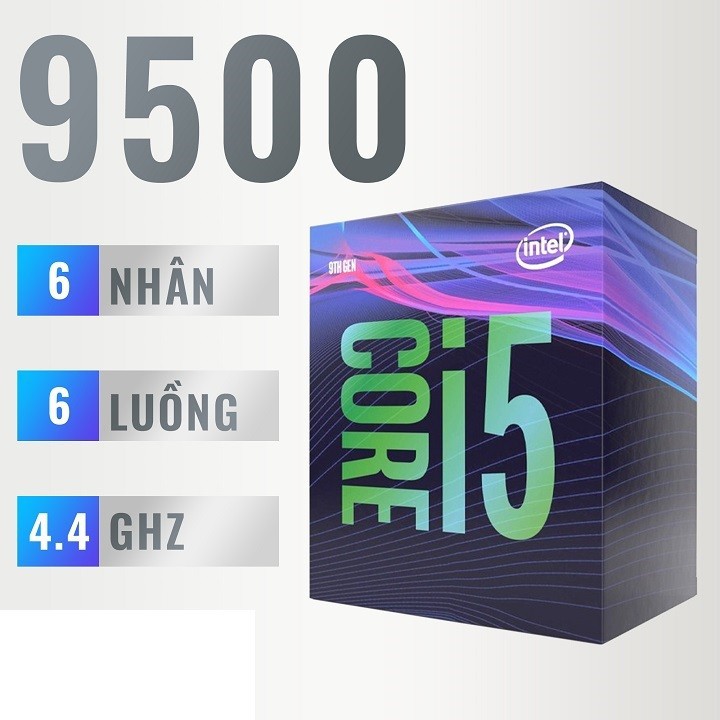 Cpu core i5 9500