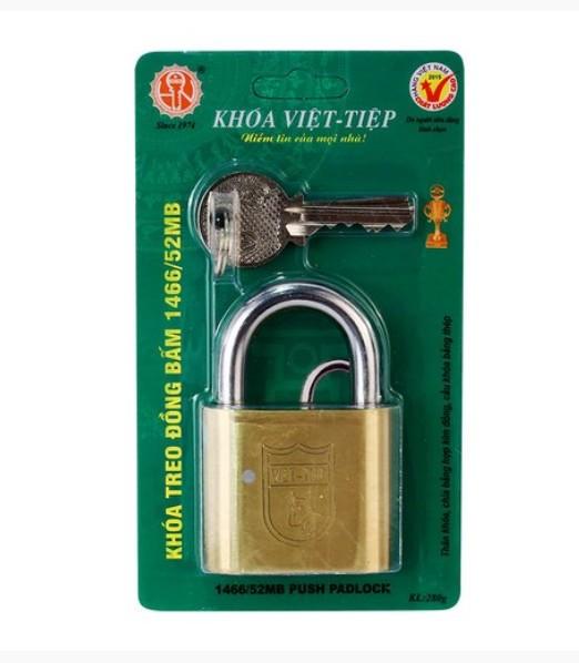 Khóa bấm treo việt tiệp đồng 1466/66m