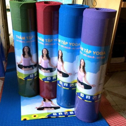 Thảm tập yoga TPE Âu Lạc 8mm kích thước 182x66cm