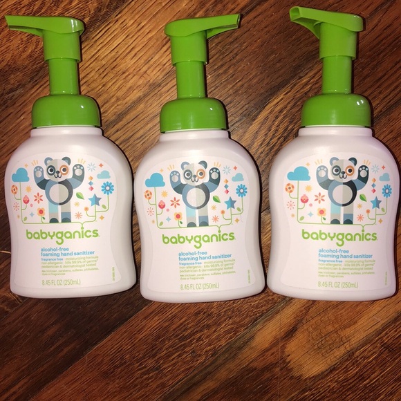 Xịt khuẩn tay khô babyganic USA 250ml